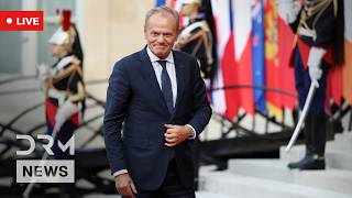 LIVE: Polish PM Donald Tusk Speaks at Crater Site of Suspected Russian Missile | DRM News | AC1G