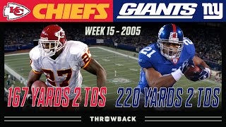 Stud 00's RBs Face Off With Playoff Implications! (Chiefs vs. Giants 2005, Week 15)