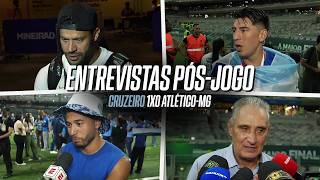 CRUZEIRO 1x0 ATLÉTICO-MG: VEJA DECLARAÇÕES SOBRE CONFUSÃO GENERALIZADA QUE RESULTOU EM 23 EXPULSÕES!