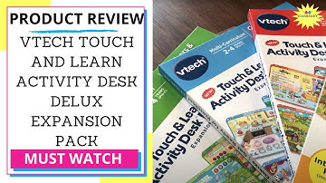 Touch and Learn Activity Desk Deluxe Expansion Pack From VTech