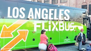How to cheap Bus FLIXBUS USA Los Angeles Downtown to Las Vegas