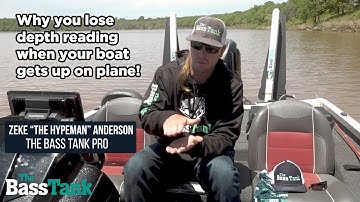 Why you lose depth reading when your boat gets up on plane! TechTip