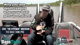 Why you lose depth reading when your boat gets up on plane! TechTip Wealth