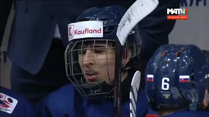 Daniel Tkac goal vs Russia U18 IIHF World Champion...