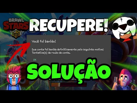 Como Recuperar Sua Conta Banida Permanente Do Brawl Stars Nao E Clickbait Youtube - como logar permanente no brawl stars