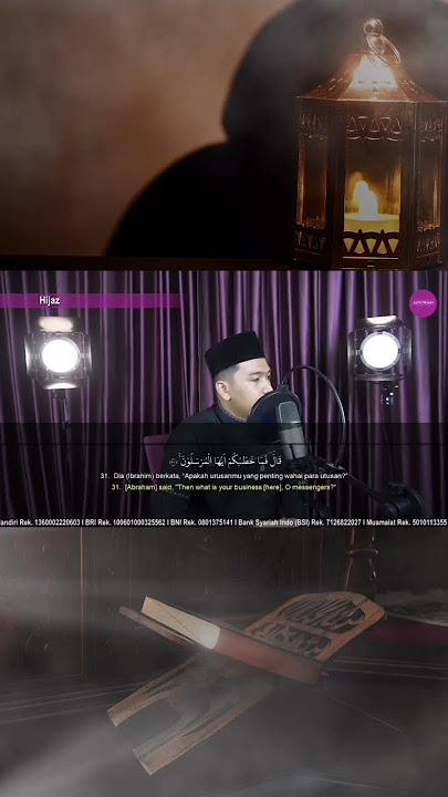 Az-Zariyat 31-40 #quran #murottal #murottalquran #reciter #quranrecitation