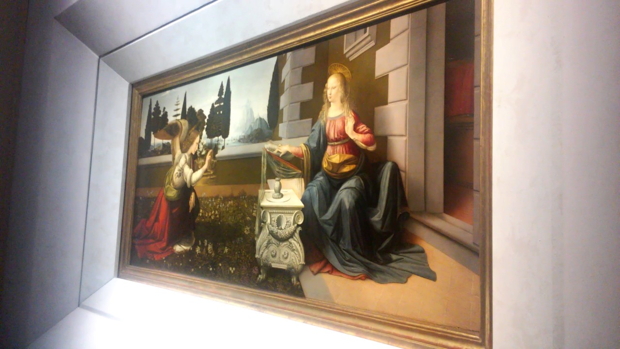 Verkündigung Leonardo da Vinci Der Groesste