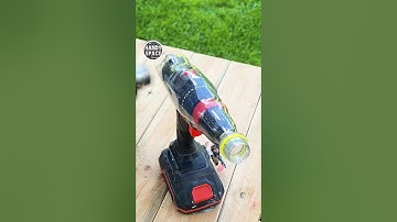 Protect Your Cordless Drill! A Trick with a Bottle #shorts #tools