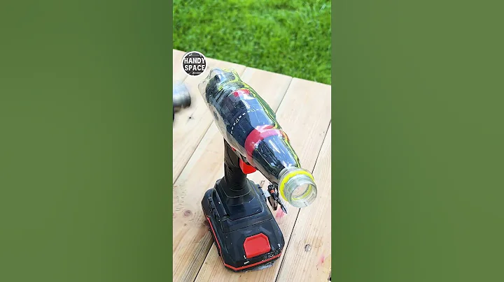 Protect Your Cordless Drill! A Trick with a Bottle #shorts #tools