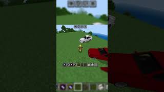 🚗 Minecraft Car Jump Challenge! 😱 Impossible Ramp Test #shorts