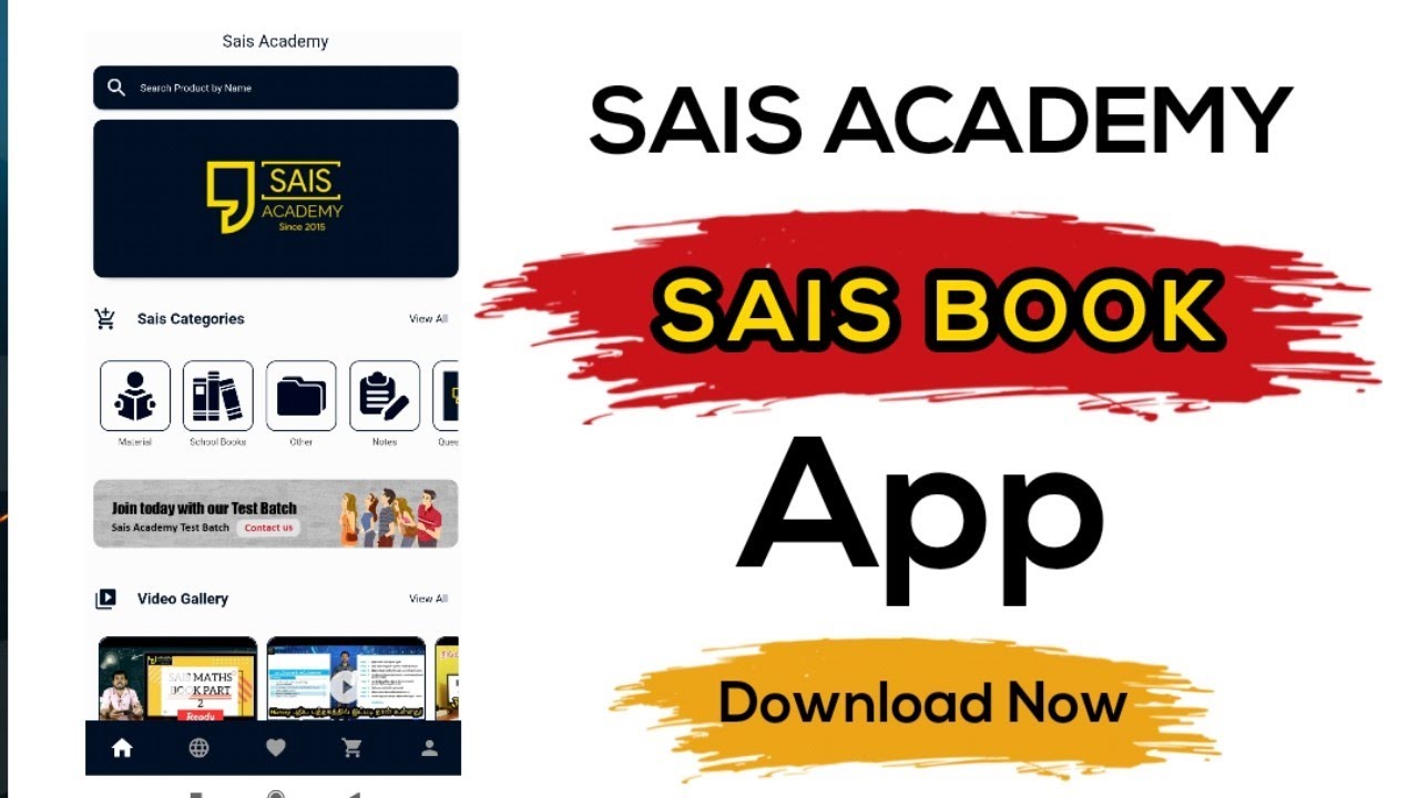 SAIS Book App Publish பண்ணியாச்சு Sais Academy YouTube