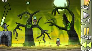 Fragger HorrorVille Level 12 Walkthrough