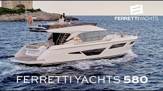 NEW Ferretti Yachts 580 - your private holiday