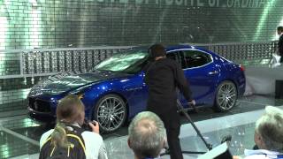 Maserati 2014 Ghibli unveiled at the 2013 LA Auto Show