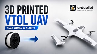 DIY 3D Printed VTOL UAV | ArduPilot AET405WING + ELRS + IPC Digital FPV Build & Flight Test