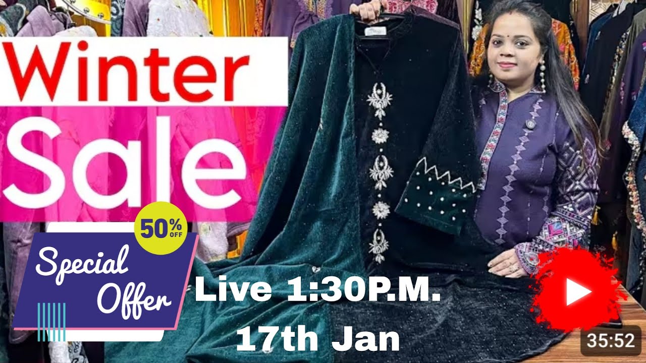 Winter Sale  is live Super Big Sale Winter Suits Velvet Suits,Coord Set ☎️9871053707