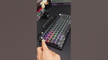 7KEYS TW1867 Retro Bluetooth Typewriter Keyboard, shopping link on the home page