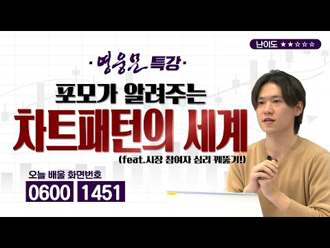 16강.포모가 알려주는 차트패턴의 세계[포모의 HTS 로그인]