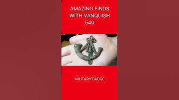 METAL DETECTING FINDS Pt 2 | TREASURE HUNTING WITH THE VANQUISH 540.#shorts