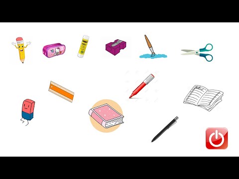 fournitures scolaires (პირველკლასელებისთვის)
