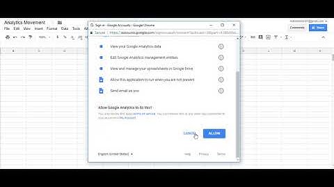 Get Google Analytics Data Directly To Google Sheets