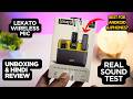 Lekato Wireless Mic 🎤 Unboxing & Hindi Review 2026 🔥 | Real Sound Test | Best for iPhone & Android?