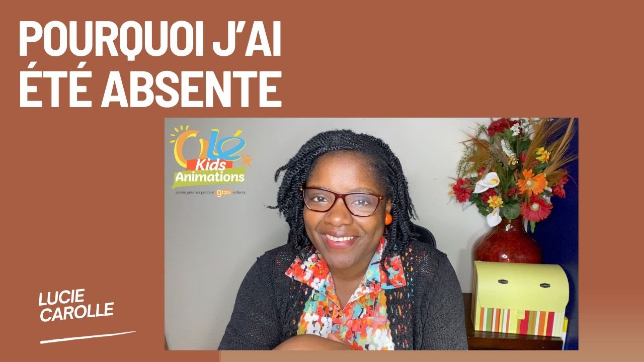 Pourquoi j'ai été absente ??? le GRAND retour