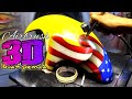 Airbrush spakbor ninja american flag mudah untuk pemula  || Toc Official