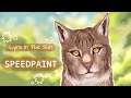 SPEEDPAINT | Lynx In The Sun SpeedPaint | •°.☆ 🌼.☆°