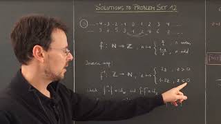 Group theory - SOLUTIONS to problem set 12, part 2 (MAPS)