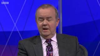 Question Time: Ian Hislop Mocks Cameron Over Jeremy Clarkson - 13/03/2015