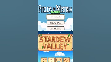 Fields of Mistria vs Stardew Valley 👀