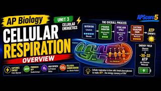 Cellular Respiration Explained: 4 Stages & ATP Yield (AP Biology Unit 3)