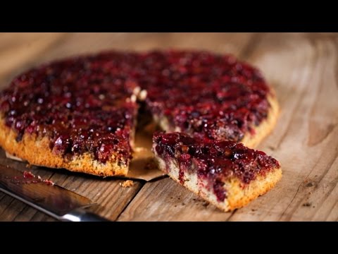 how-to-make-a-cranberry-pecan-upside-down-cake-|-cranberry-pecan-upside-down-cake-recipe