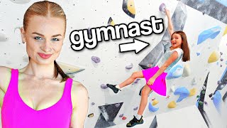 12 YR OLD GYMNAST vs TEEN ROCK CLIMBER CHALLENGE! | Family Fizz