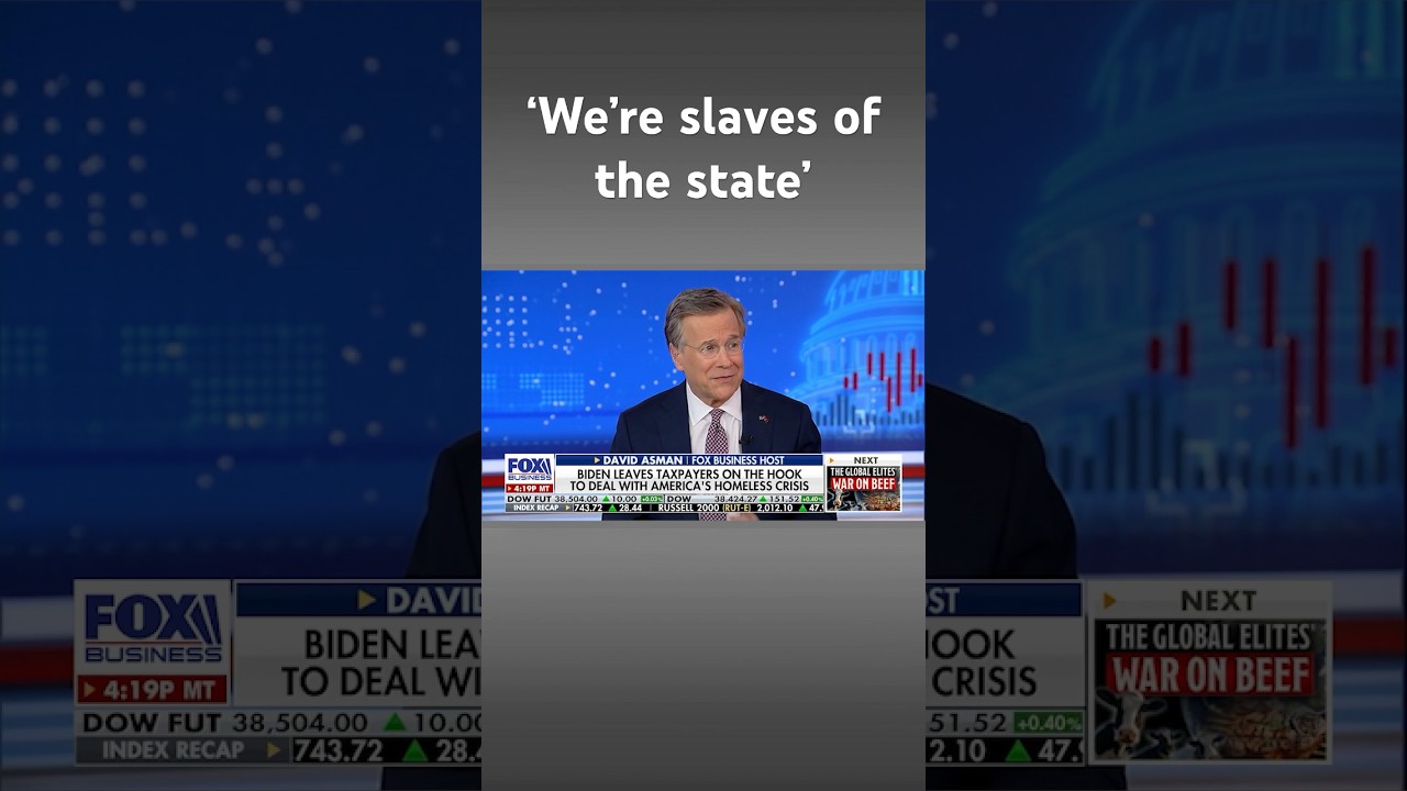 Asman: We are becoming a welfare state in which we owe the government for everything #shorts