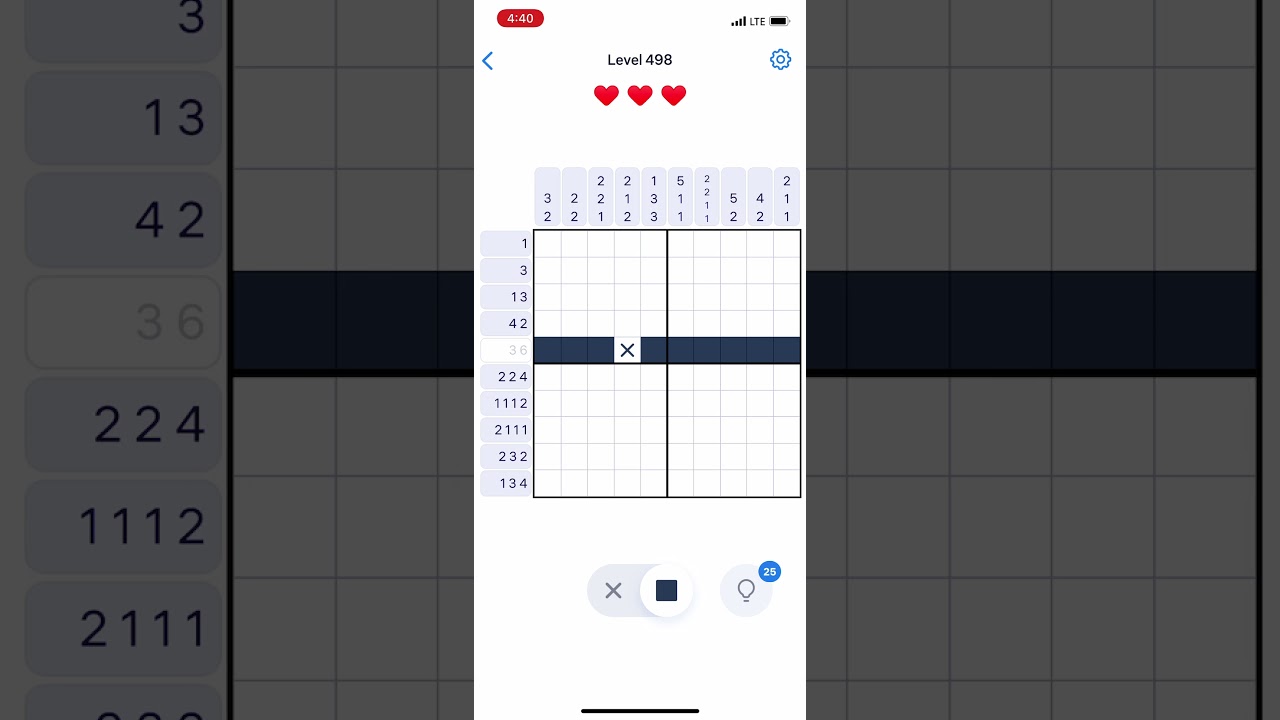 Nonogram.com - Number Puzzle LEVEL 498 - No Boosters - YouTube