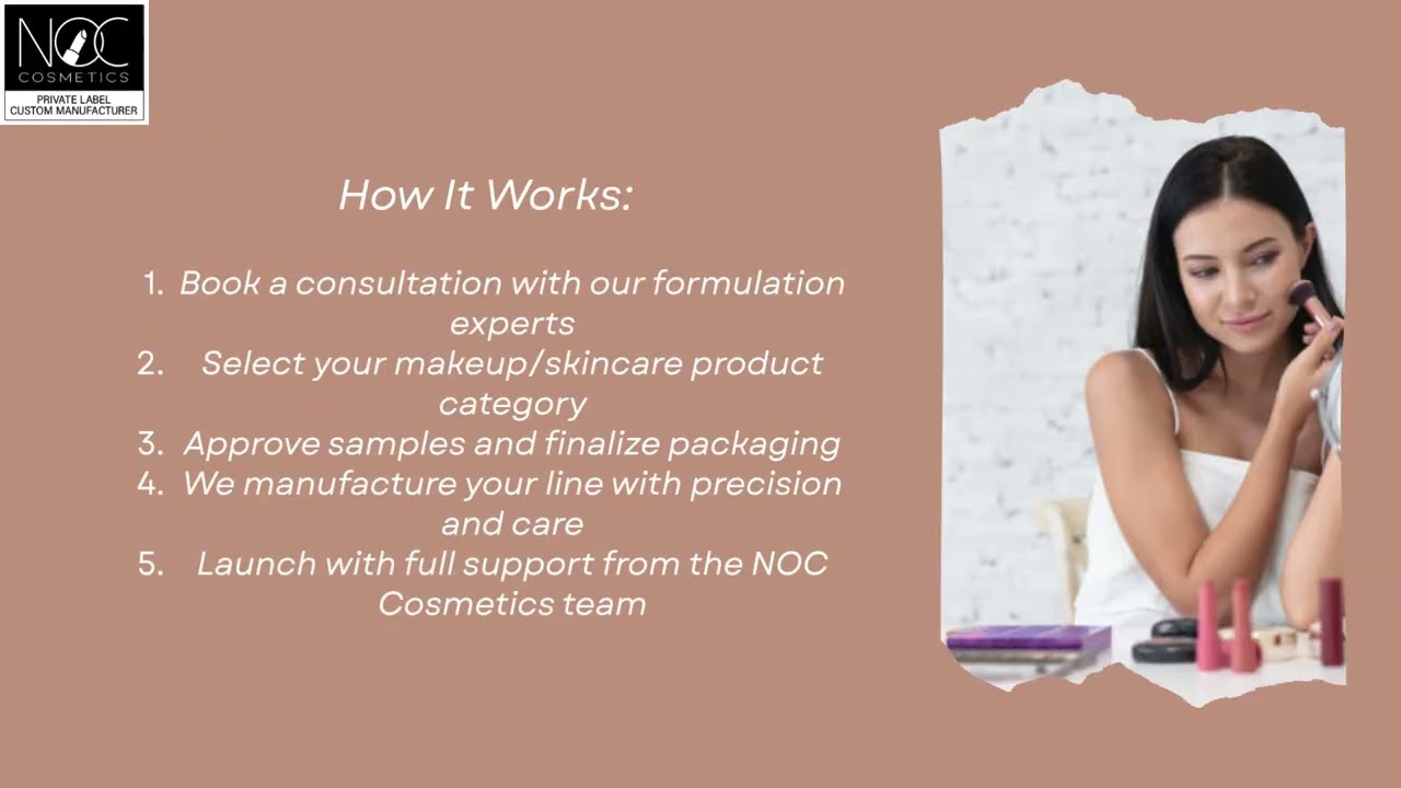 Launch Your Brand with a Trusted Makeup Manufacturer – NOC Cosmetics