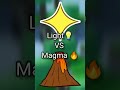 Light vs Magma in Blox Fruits! #roblox #bloxfruits #Light