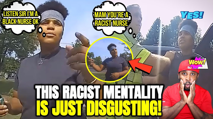 Entitled Ratchet Black Woman TOLD Police That She Doesn't Have To Pull Over Because She's A NURSE