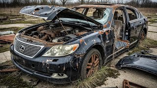 2010 Lexus Ls460 Full Restoration & Rebuild From Wreck To Pure Luxury