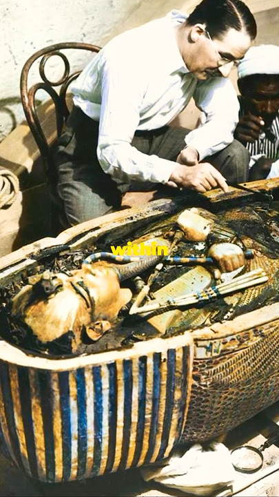First Moments of Opening King Tut's Tomb 🪦 #egypt #pharaoh #history #discovery