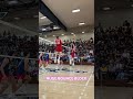 Zach Rama dives in for a huge block!