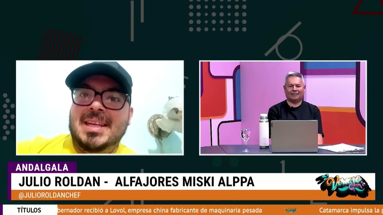 Verano Glam - El chef, Julio Roldán, presenta su nuevo producto Alfajores Misky Alppa
