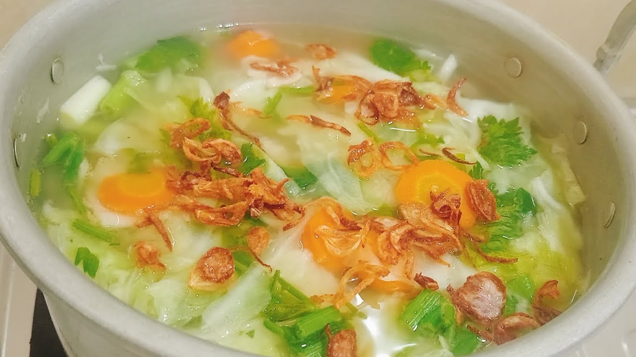MASAK SAYUR SUP SAYUR SIMPEL 