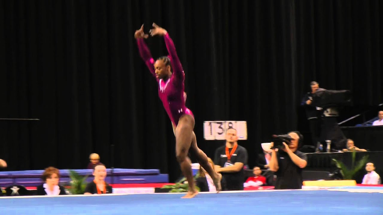 Elizabeth Price - Floor Exercise - 2014 AT&T American Cup