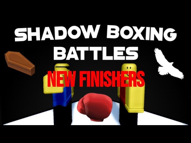 All ROBLOX Shadow Boxing NEW FINISHERS! 