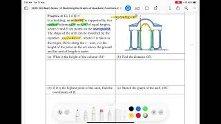 Math Ex 1 6 Q15 Graphs of Quadratic Functions