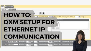 How To - Banner Engineering Dxm Setup For Ethernet Ip Eip