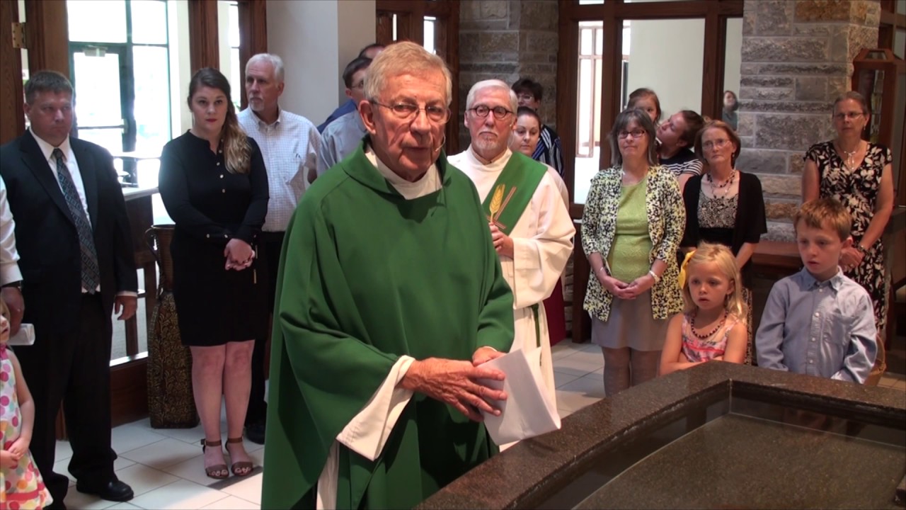 Baptisms - Fifteenth Sunday in Ordinary Time - July 16, 2017 - YouTube